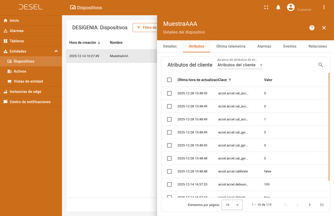 Attributes View